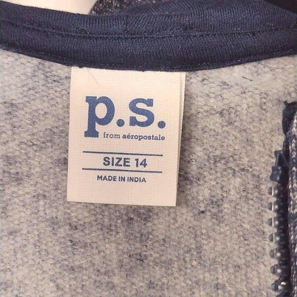 P.S. by Aeropostale Boys Make Some Noise Hoodie - Picture 4 of 7